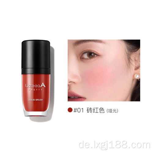 lang anhaltendes Rouge rosa Mini Make-up flüssiges Rouge